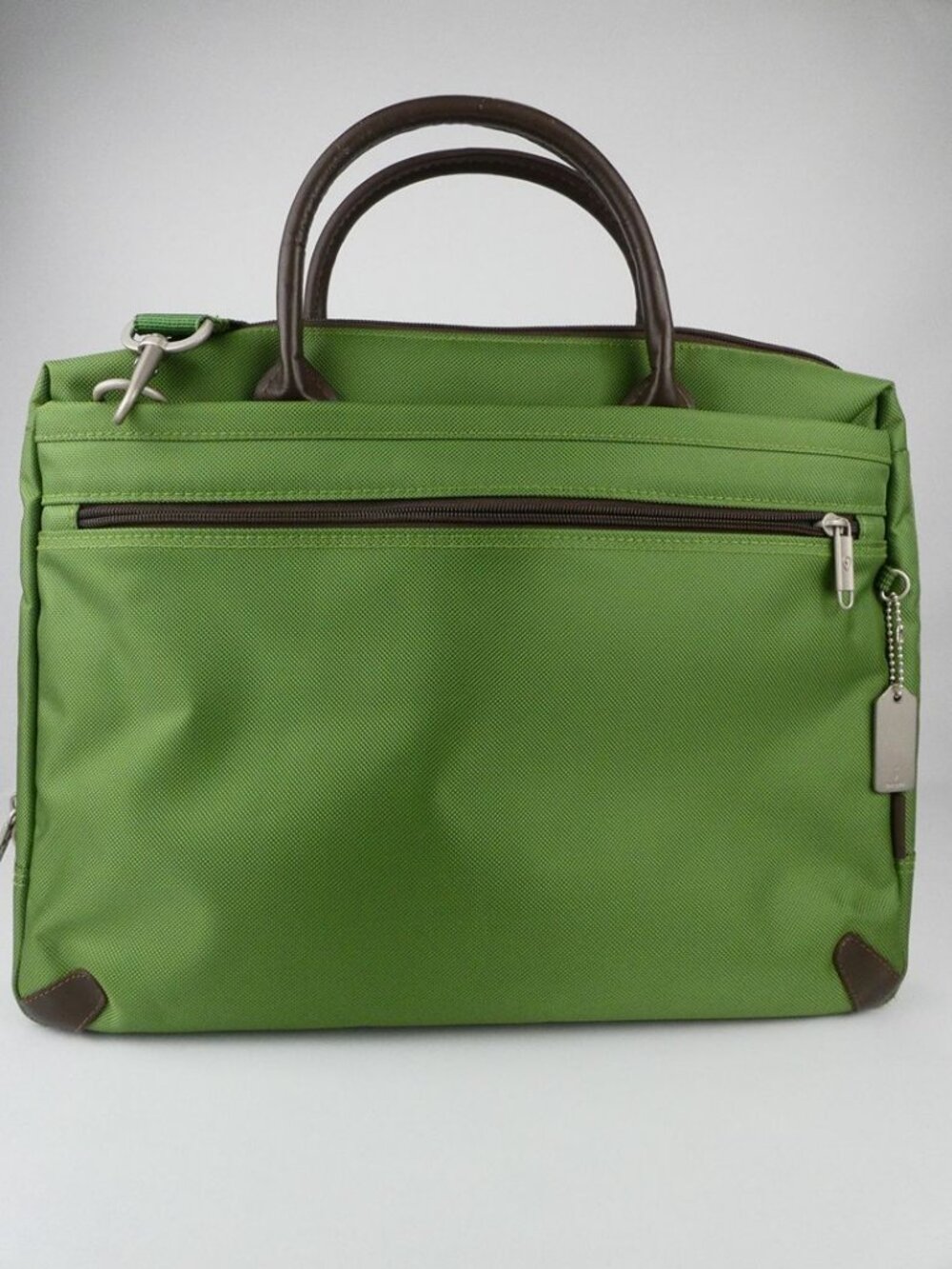 Sumdex SHE RULES Computer Laptop Messenger Bag Green with Carrying Case Insert